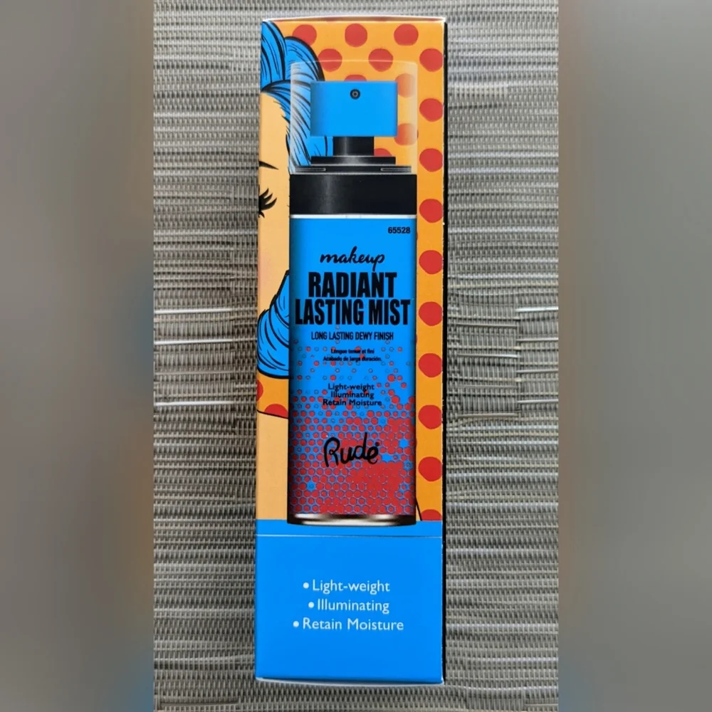 RUDE Radiant Lasting Makeup Mist